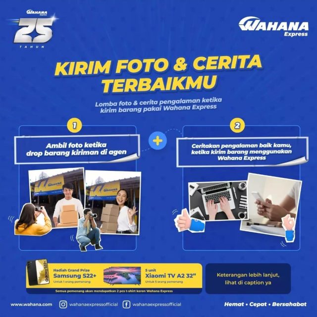 Lomba Foto HUT 25 Wahana Berhadiah 1 HP & 5 TV Android