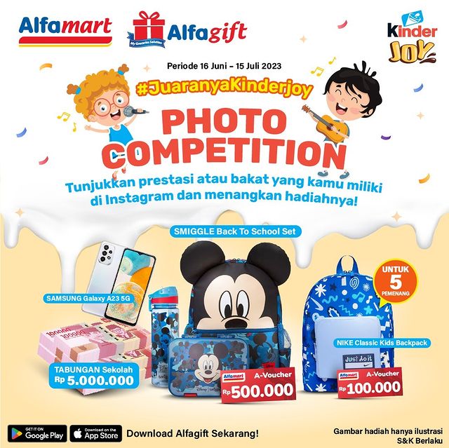 Lomba Foto Juaranya Kinder Joy Berhadiah Total Jutaan Rupiah