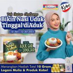 Lomba Kreasi Nasi Uduk Kobe Berhadiah Emas Total 10 Gram