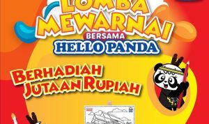 Lomba Mewarnai Bersama Hello Panda Berhadiah Jutaan Rupiah