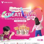 Lomba Mewarnai Kreativiva Berhadiah Total 18 Juta Rupiah