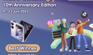Lomba Video One Decade SMB Berhadiah OPPO Find N2 Flip