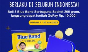 Promo Blue Band Sachet Berhadiah Langsung Gopay Total 100 Juta
