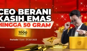 Promo Brankas Lion Parcel Berhadiah Emas Untuk 1000 Pemenang