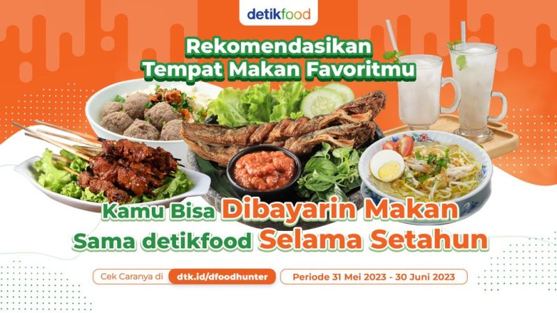 Rekomendasikan Tempat Makan Enak Dapetin Hadiah Total 10 Juta