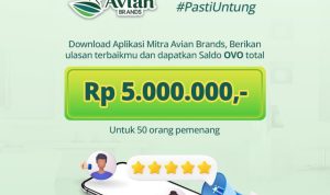 Review Aplikasi Mitra Avian Brands Berhadiah Total 5 Juta Rupiah