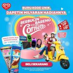 Undian Berbucin Bareng Cornetto Berhadiah Total Milyaran Rupiah