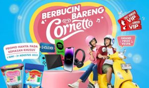 Undian Berbucin Bareng Cornetto Berhadiah Total Milyaran Rupiah