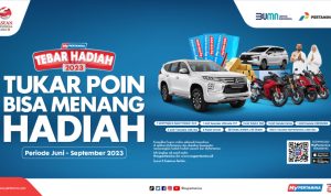 Undian MyPertamina Tebar Hadiah Pajero Sport Dakar 4x4