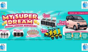 Undian Super Indo My Super Dream Berhadiah Mobil Listrik Wuling