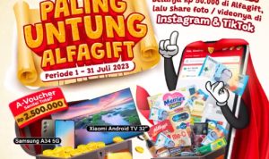 Paling Untung Alfagift Challenge Berhadiah TV Android, HP, Emas