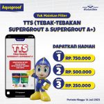 Kuis Filter IG TTS Aquaproof Berhadiah OVO Total 1,5 Juta Rupiah