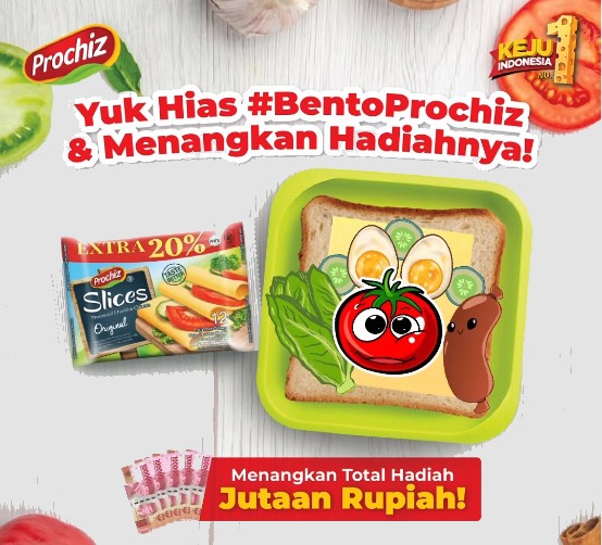 Kuis Hias Bento Prochiz Berhadiah E-Money Total 3 Juta Rupiah