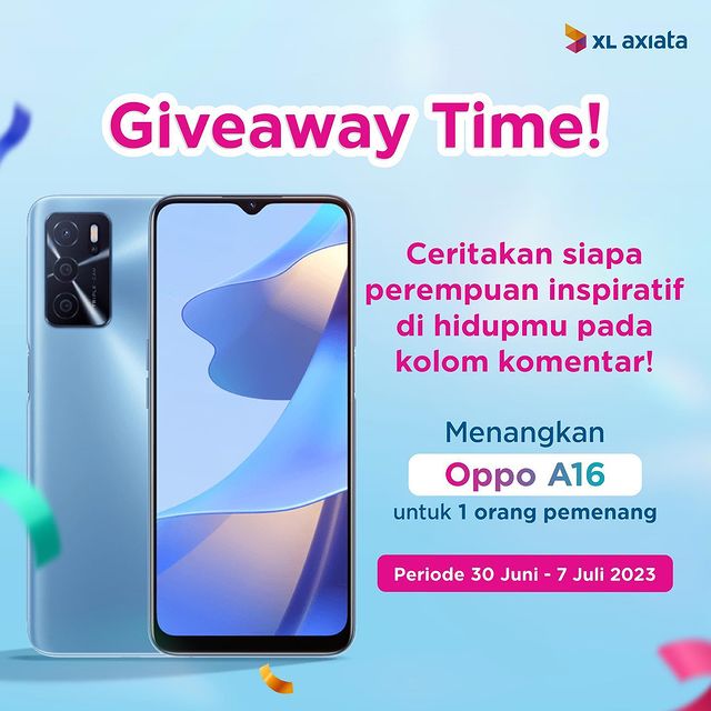 Kuis Perempuan Inspiratif Berhadiah 1 Smartphone OPPO A16