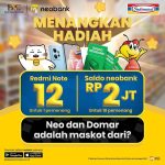 Kuis Tebak Maskot Neo & Domar Berhadiah Xiaomi Redmi Note 12