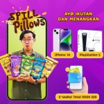 Lomba Reels Spill the Pillows Berhadiah PS 5, iPhone 14 & Saldo