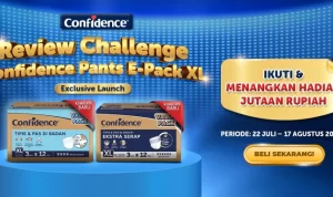 Lomba Review Confidence Pants e-Pack Berhadiah Mesin Cuci, dll