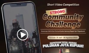 Lomba Video Strong Community Berhadiah Total 24 Juta Rupiah