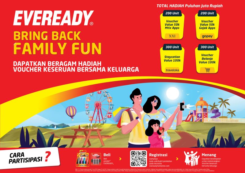 Undian Baterai Eveready Total Hadiah Voucher Puluhan Juta