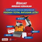 Undian Biskuat Berbagi Kebaikan Hadiah Motor Listrik, Laptop, dll