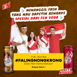 Faling Nongkrong F&N Challenge Hadiah E-Wallet Jutaan Rupiah