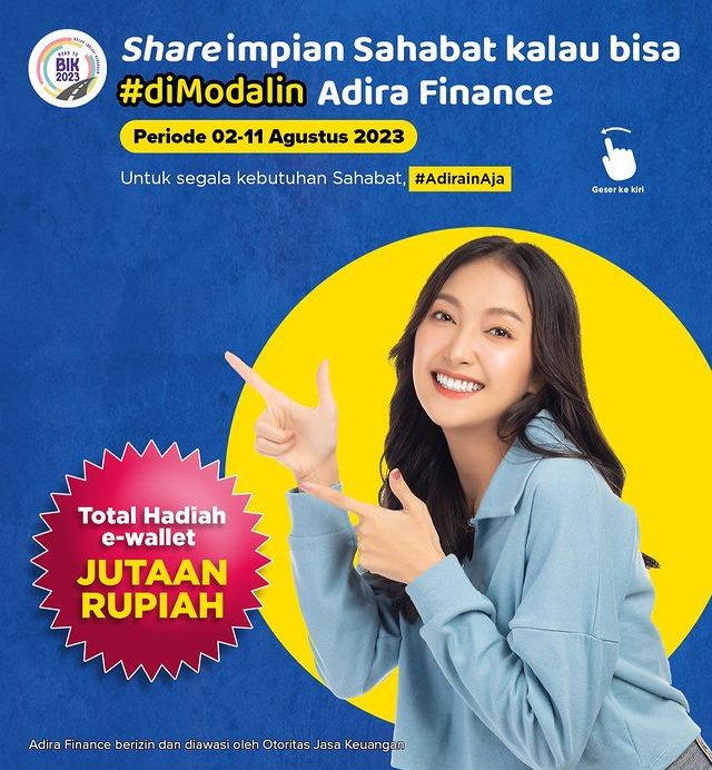 Lomba Foto Impian Adira Total Hadiah E-wallet Jutaan Rupiah