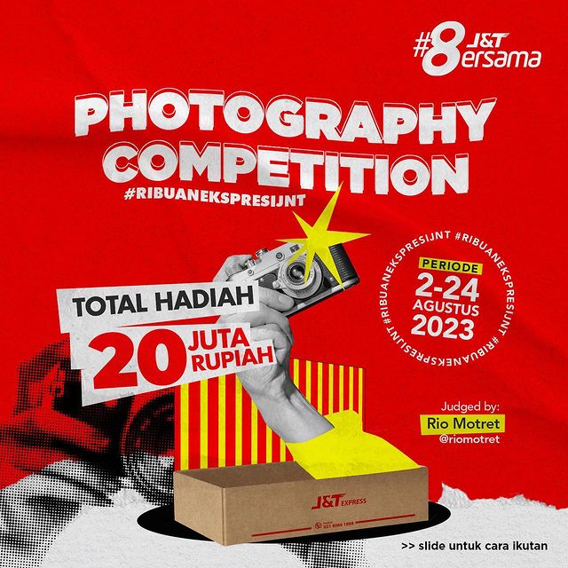 Lomba Foto Ribuan Ekspresi JnT Berhadiah Total 20 Juta Rupiah