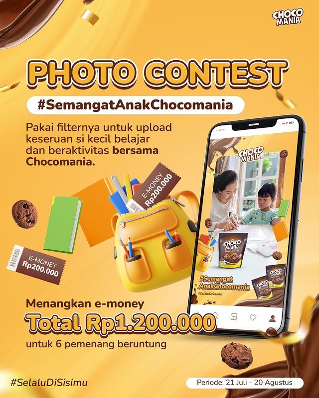 Lomba Foto Semangat Anak Chocomania Total Hadiah 1,2 Juta