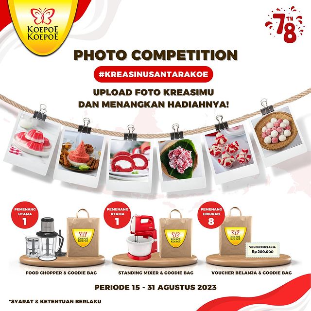 Lomba Kreasi Nusantara Koe Berhadiah Mixer, Chopper & Voucher