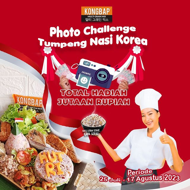 Lomba Kreasi Tumpeng Nasi Korea Total Hadiah Jutaan Rupiah