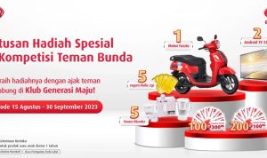 Lomba Poin Teman Bunda SGM Berhadiah Motor, Emas, TV, dll