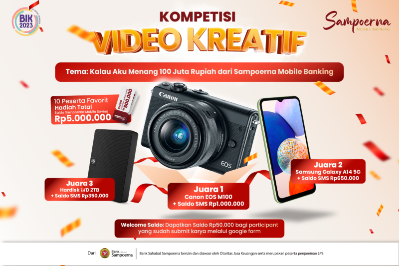 Lomba Video Bank Sampoerna Berhadiah Kamera, HP Android, dll