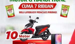 Undian Lifebuoy Pencuci Piring Berhadiah 10 Motor & 50 HP