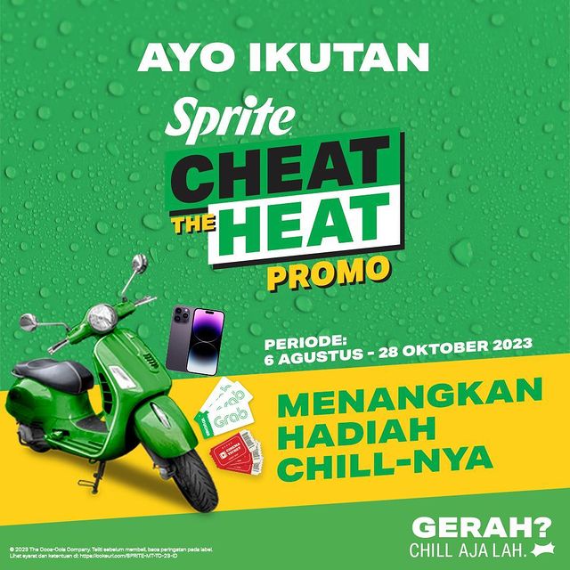 Undian Sprite Chill Prizes Berhadiah 6 Motor Vespa, 12 iPhone, dll