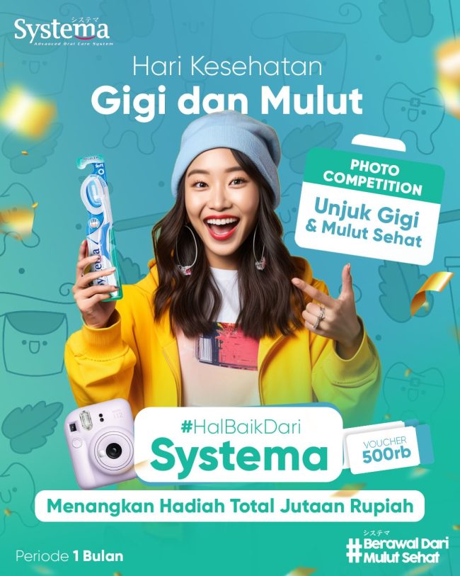 Dapatkan Instax Mini Dengan Ikut Lomba Foto Unjuk Gigi Systema