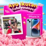 Foto Belanjaan Downy di Indomaret Grand Prize iPhone 14