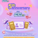 Kuis 5th Anniversary Sahabat Ibu Pintar Berhadiah Emas Gratis