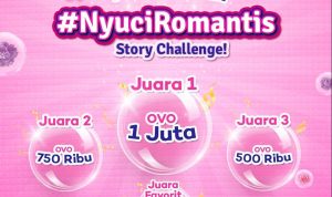 Kuis Story Nyuci Romantis Berhadiah OVO Total Jutaan Rupiah