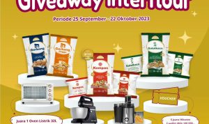 Kuis Survey Interflour Berhadiah Oven, Mixer, Blender & E-Wallet