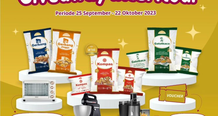 Kuis Survey Interflour Berhadiah Oven, Mixer, Blender & E-Wallet