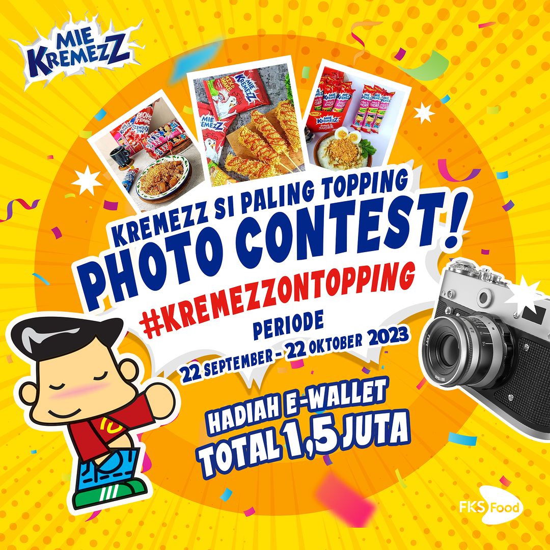 Lomba Foto Kremezz On Topping Berhadiah Total 1,5 Juta