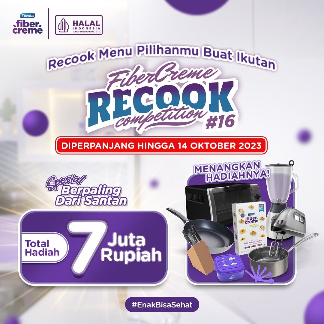 Lomba Recook Berpaling dari Santan Berhadiah Total 7 Juta Rupiah