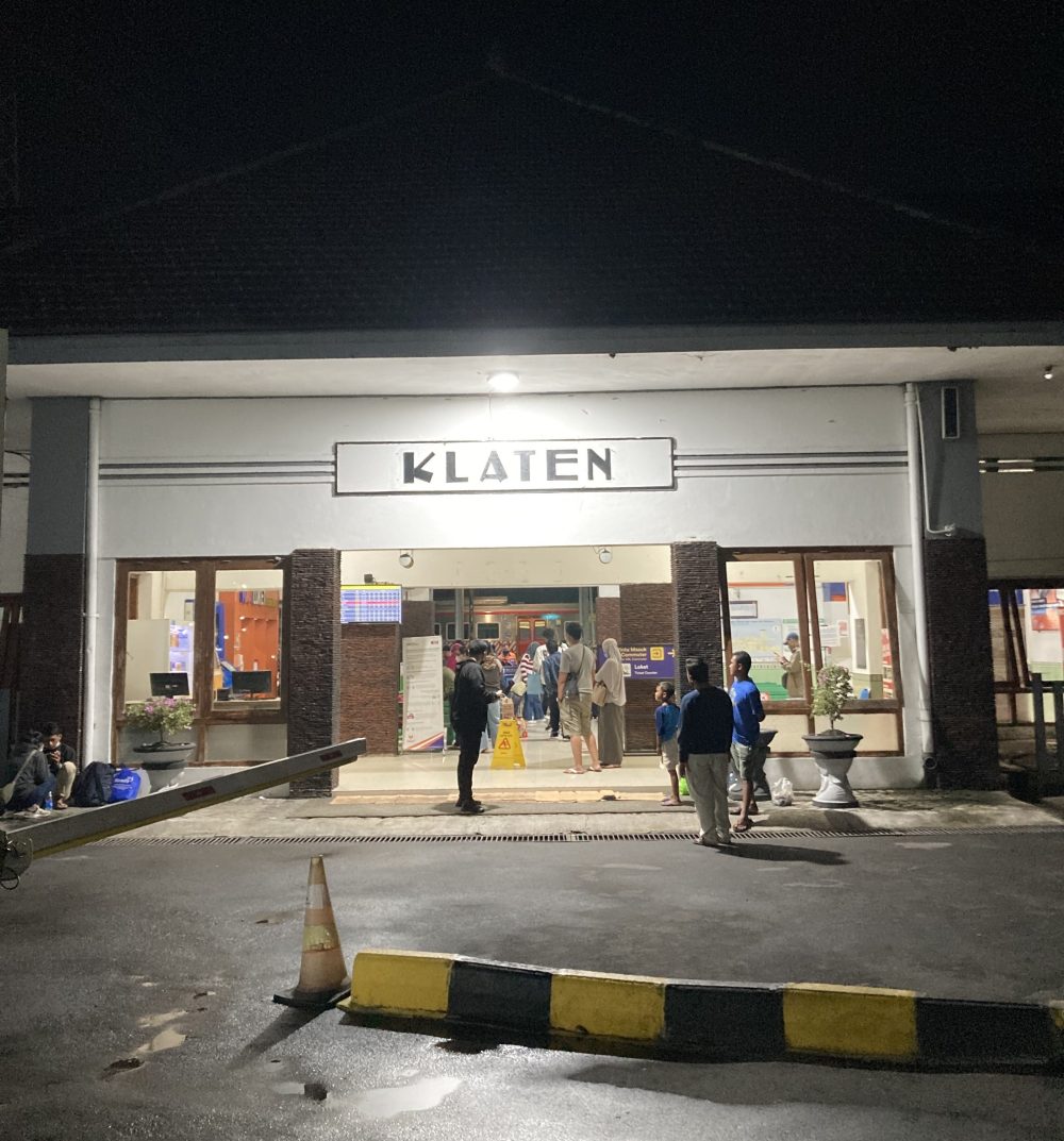 Sejarah Singkat Stasiun Klaten, Jawa Tengah