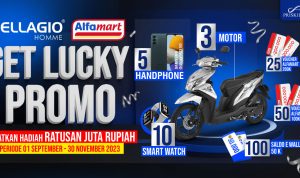 Undian Bellagio Get Lucky Berhadiah Motor, HP, Smartwatch, dll