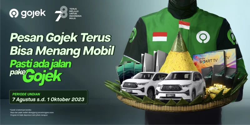 Undian Gojek Pasti Ada Jalan Berhadiah 2 Mobil Toyota Innova