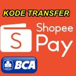 kode transfer shopeepay bca