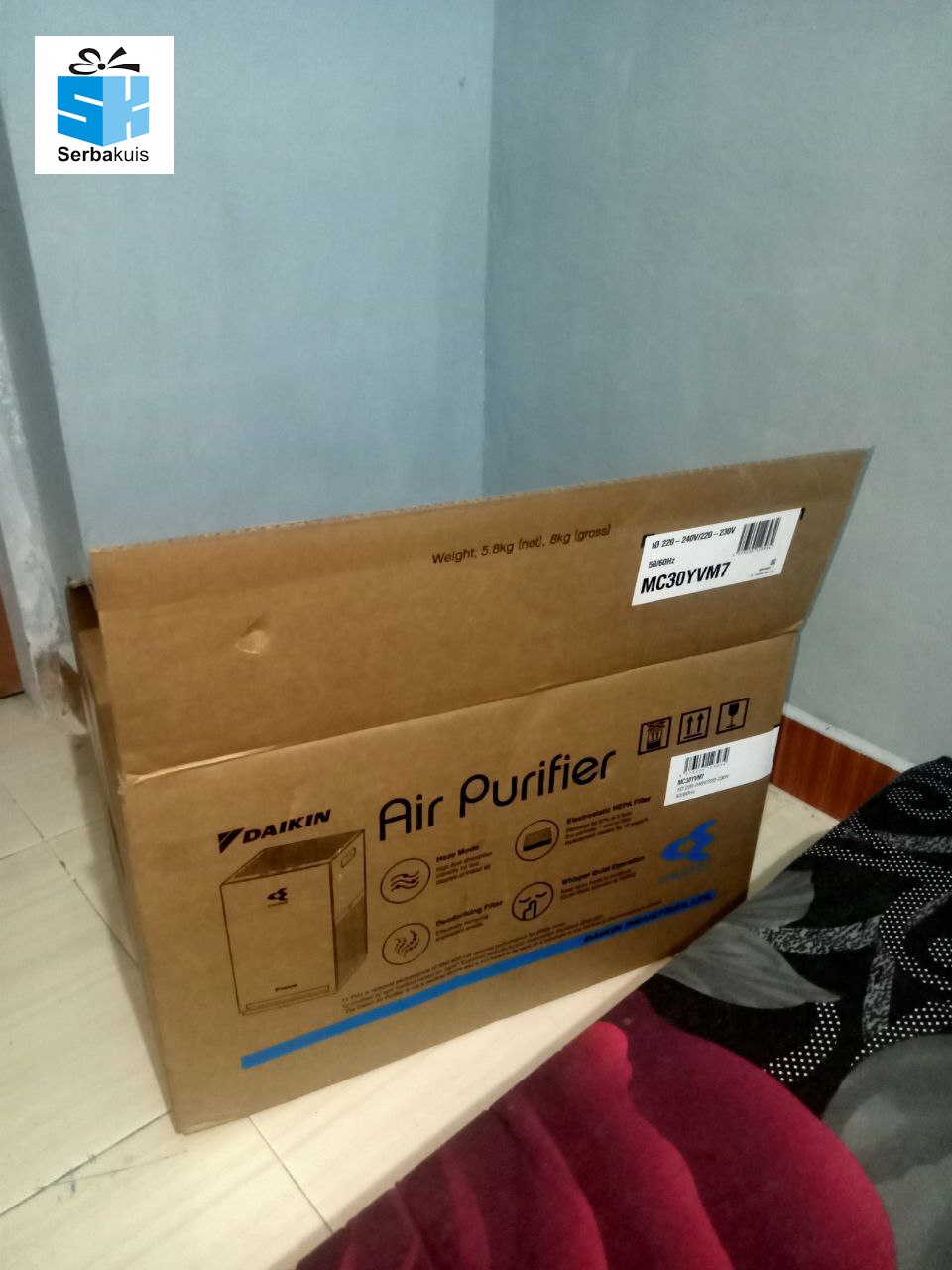 review air purifier Daikin MC30YVM Streamer