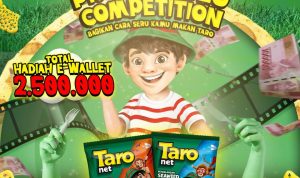 Challenge Cara Seru Makan TARO Berhadiah E-Wallet 2,5 Juta