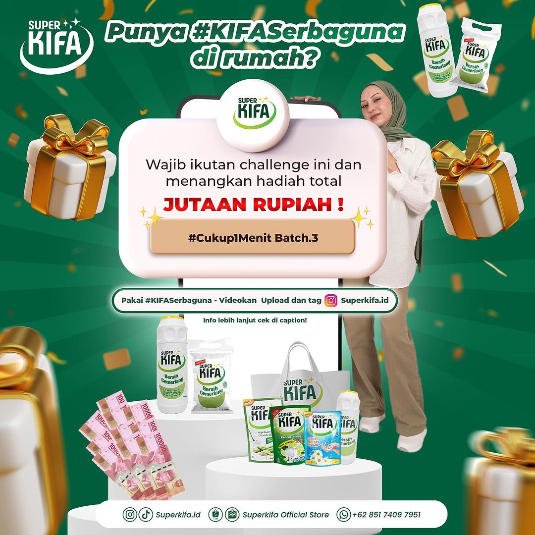 Lomba Video Cukup 1 Menit Batch 3 Berhadiah Jutaan Rupiah