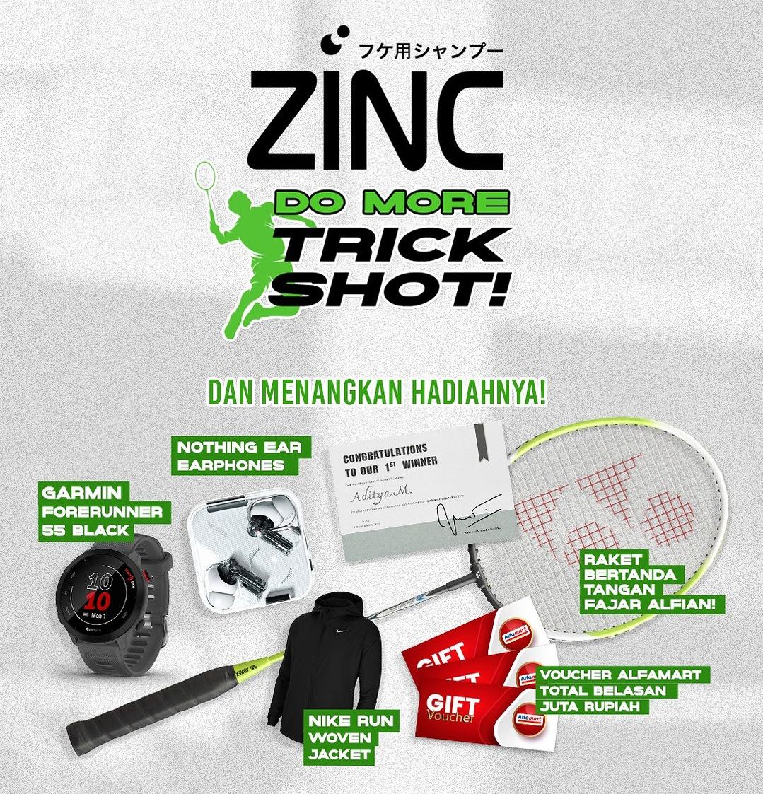 Lomba Video Trick Shot Zinc Berhadiah Puluhan Juta